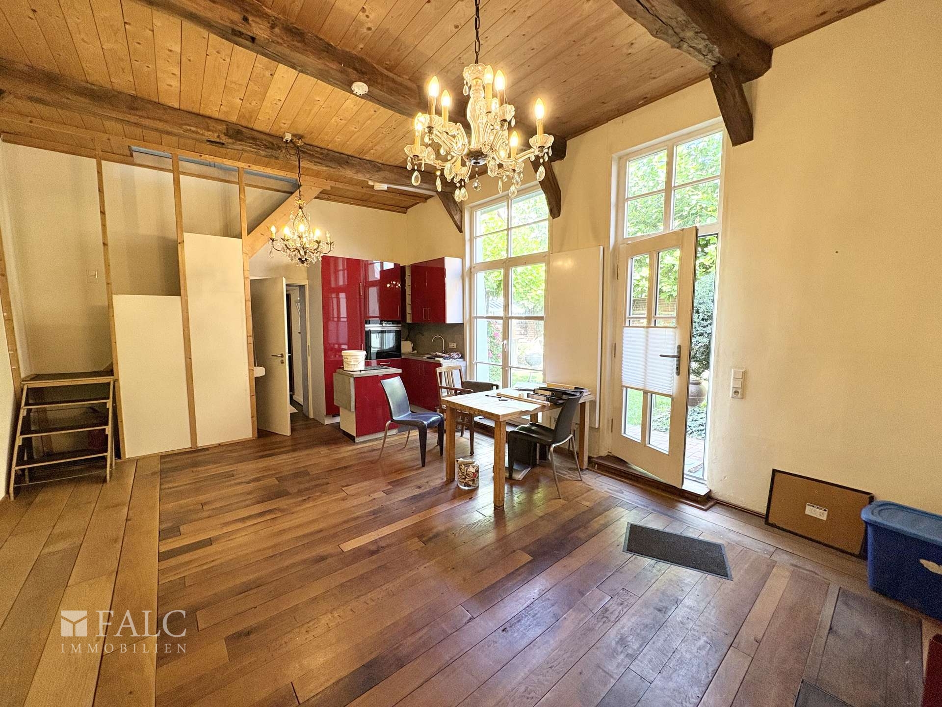 Erdgeschoss des alten Fachwerkhauses